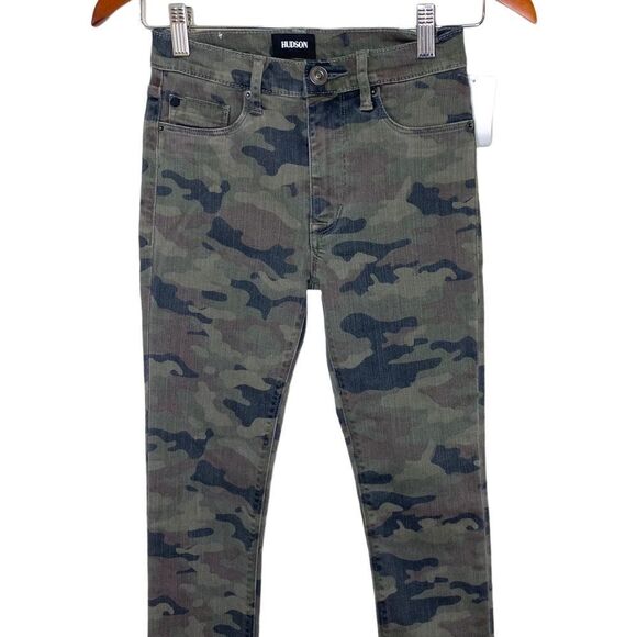hudson Barbara High Rise Skinny Jeans in Camo - Picture 7 of 13
